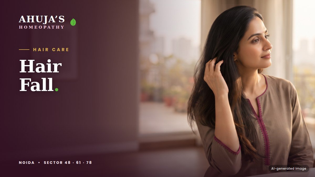 Hair Fall Treatment in Noida: Causes and Homeopathy
