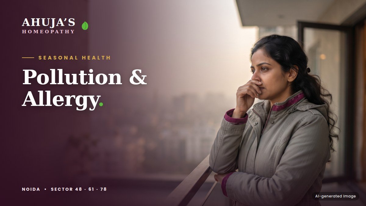 Pollution Allergy and Sinus Care in Noida This Winter